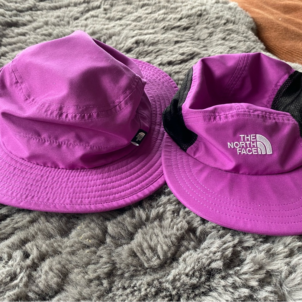 North Face kids hats